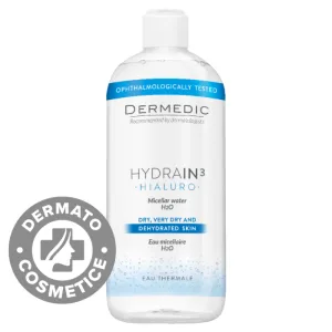 Apa micelara H2O Hydrain 3 Hialuro, 500ml, Dermedic