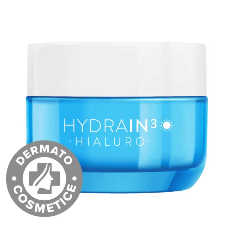 Crema intens hidratanta SPF 15 Hydrain3 Hialuro, 50ml, Dermedic — preț și oferte