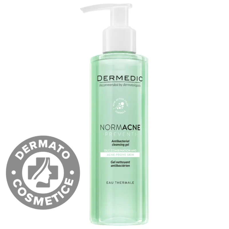 Gel de curatare antibacterian Normacne, 200ml, Dermedic — preț și oferte