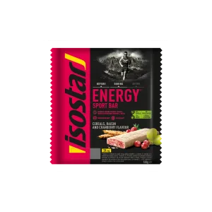 Batoane energizante cu merisoare si stafide High Energy Bar Antiox, 3 x 40g, Isostar