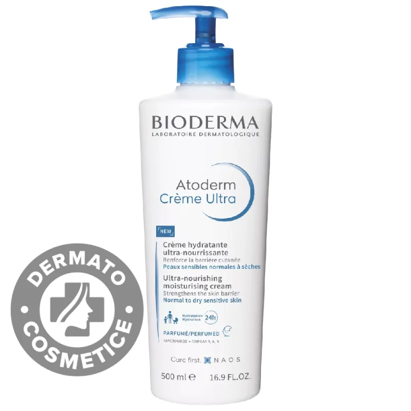 Crema Ultra cu parfum Atoderm, 500ml, Bioderma — preț și oferte