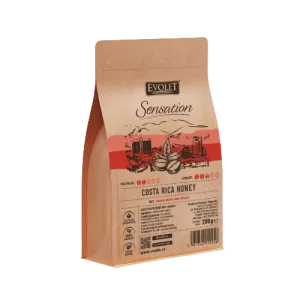 Cafea boabe Costa Rica Honey, 200g, Evolet