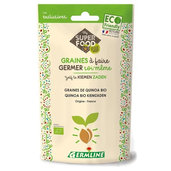 Quinoa pentru germinat bio, 200g, Germline — preț și oferte