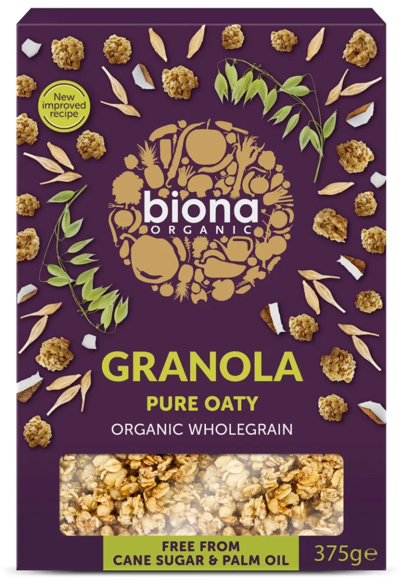 Granola cu ovaz bio, 375g, Biona Organic — preț și oferte