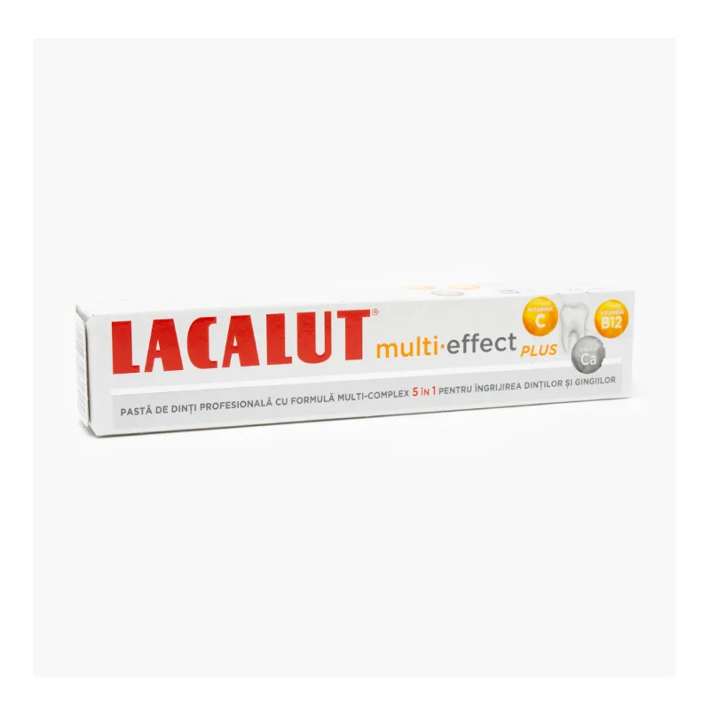 Pasta de dinti Lacalut Multi-Effect Plus, 75 ml, Zdrovit — preț și oferte