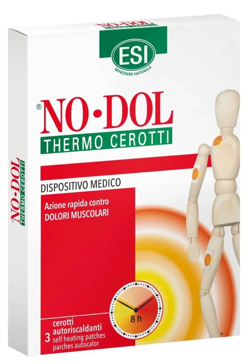 Plasturi termo antireumatici No-Dol, 3 bucati, ESI — preț și oferte
