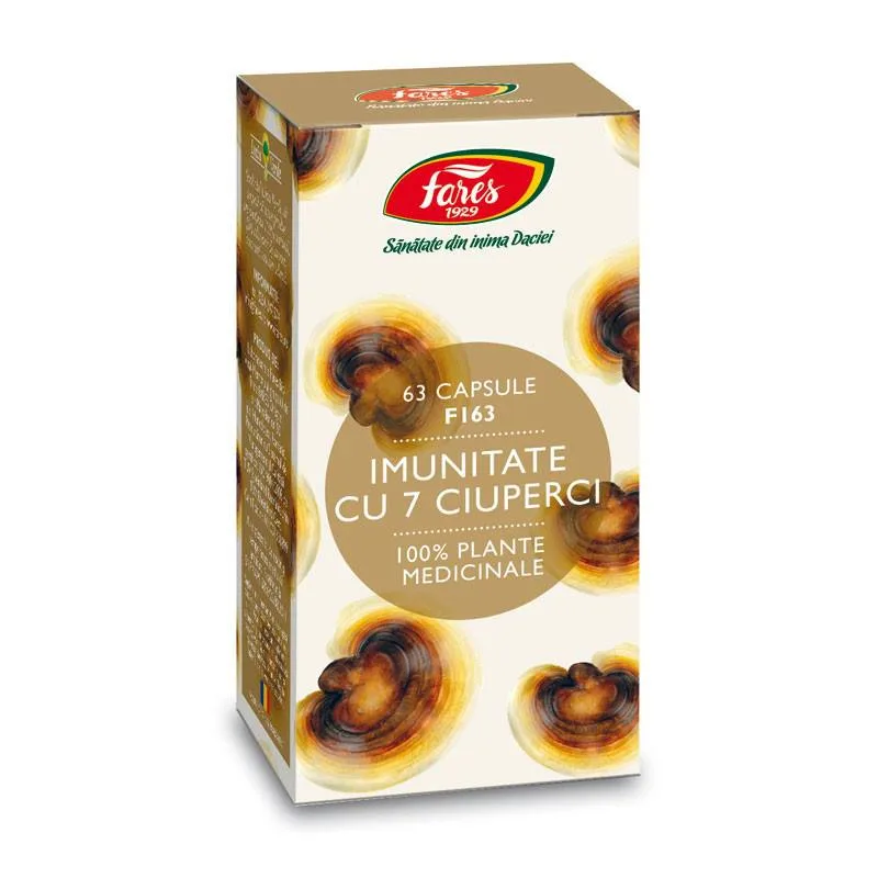Capsule imunitate  cu 7ciuperci x 60cps.  FAR FARES — preț și oferte