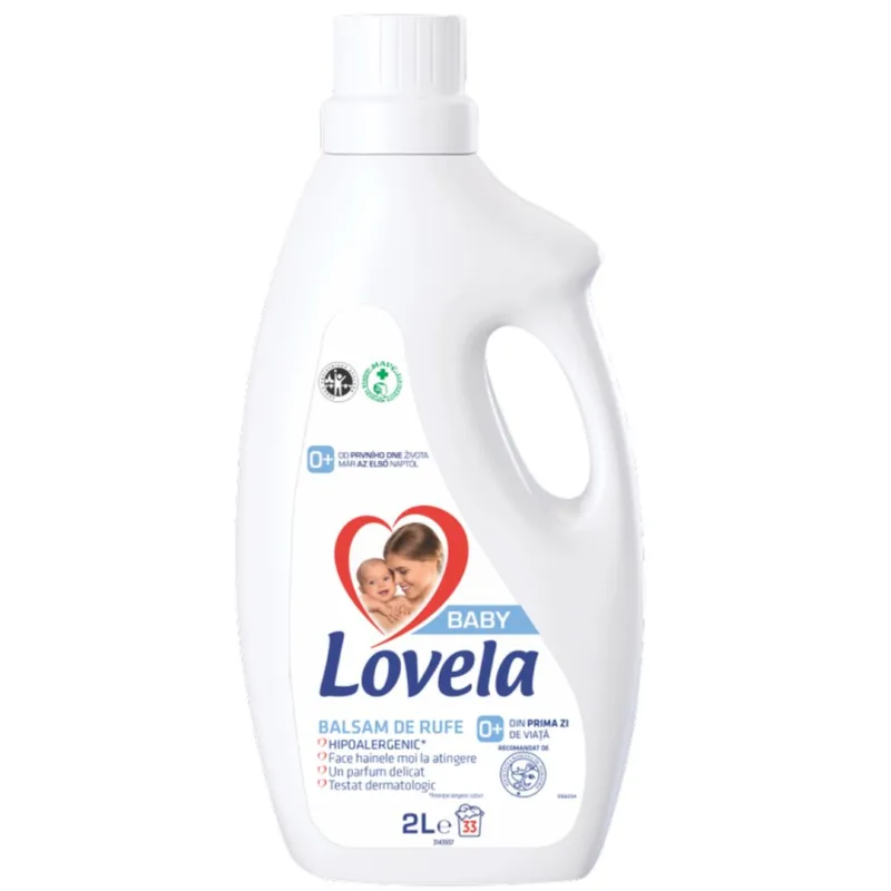 Balsam de rufe pentru haine de bebelusi, 2 litri, Lovela Baby — preț și oferte