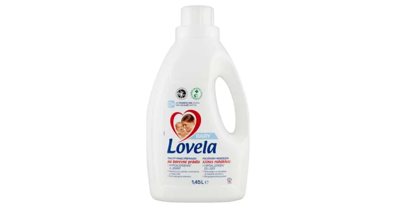 Detergent lichid pentru rufe colorate, 1.45 litri, Lovela Baby — preț și oferte