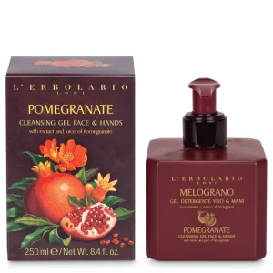 L'Erbolario Gel de curatare pentru fata si maini Rodie, 250ml