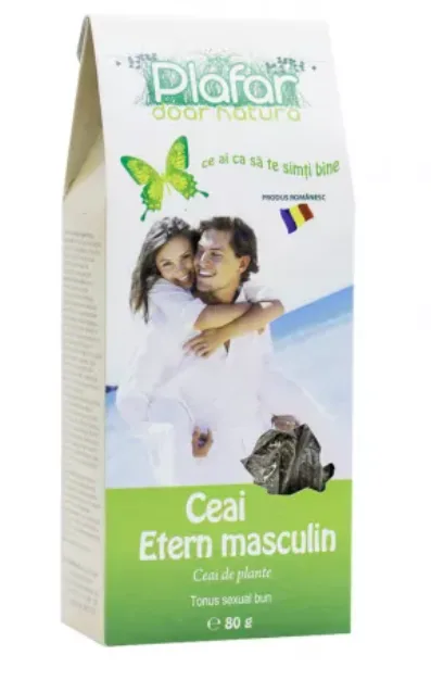 Ceai medicinal etern masculin, 50g, Plafar — preț și oferte