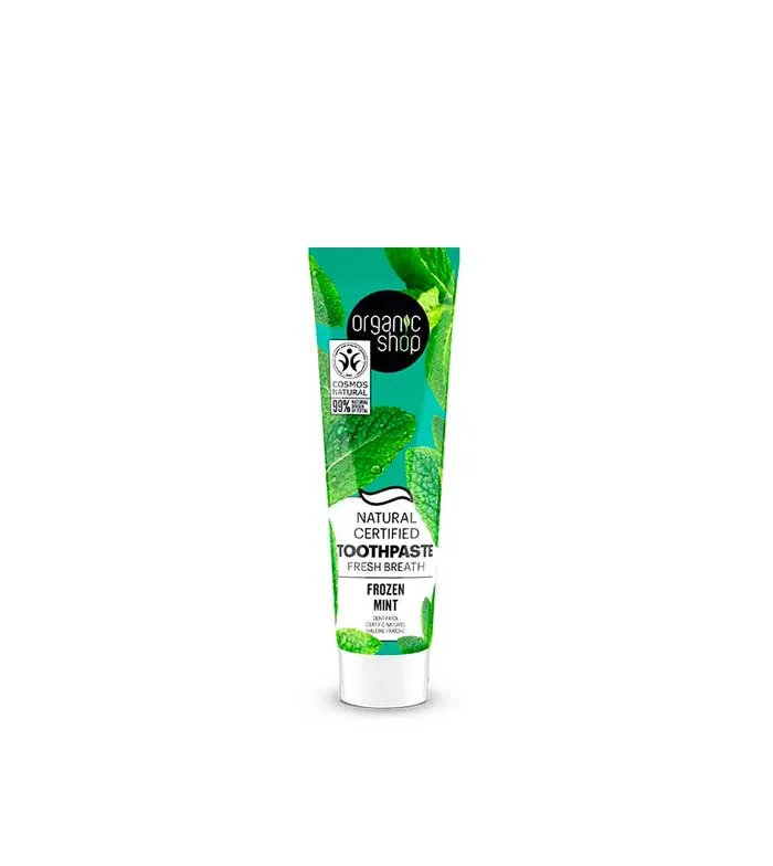 Pasta de dinti pentru o respiratie proaspata cu menta, 100g, Organic Shop — preț și oferte