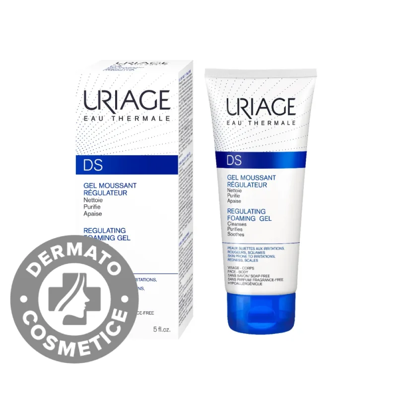 Gel de curatare pentru dermatita seboreica ten si scalp D.S, 150ml, Uriage — preț și oferte