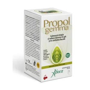 Propolgemma spray de gat fara alcool pentru adulti si copii, 30 ml, Aboca