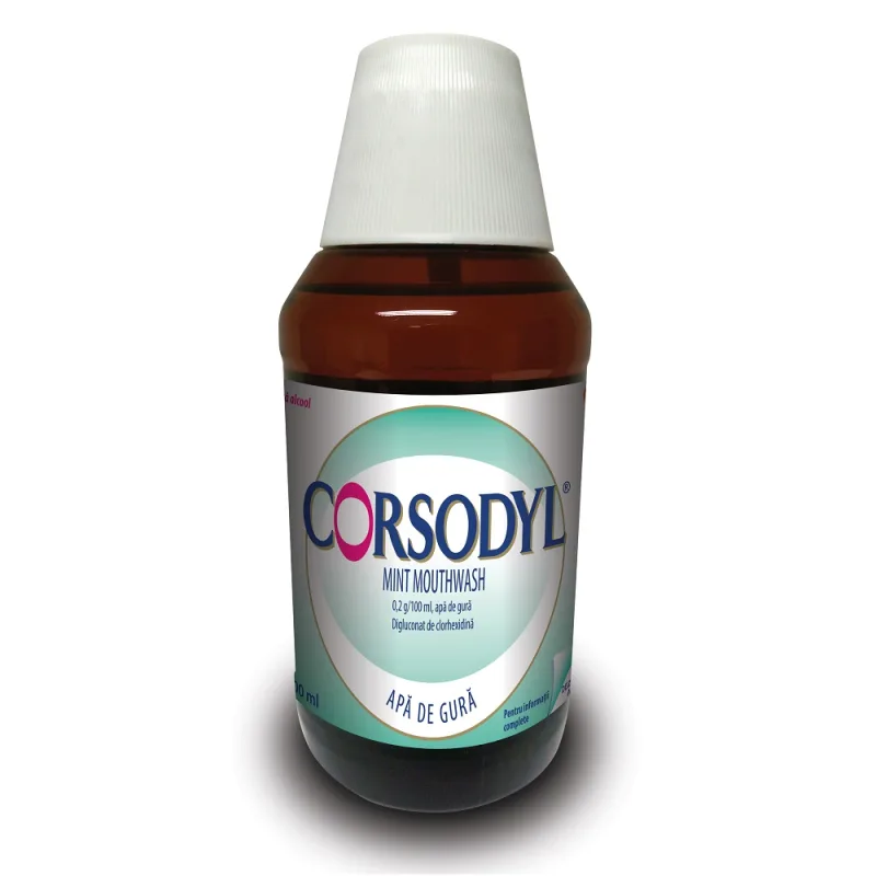 Apa de gura Corsodyl, 300ml, Haleon — preț și oferte