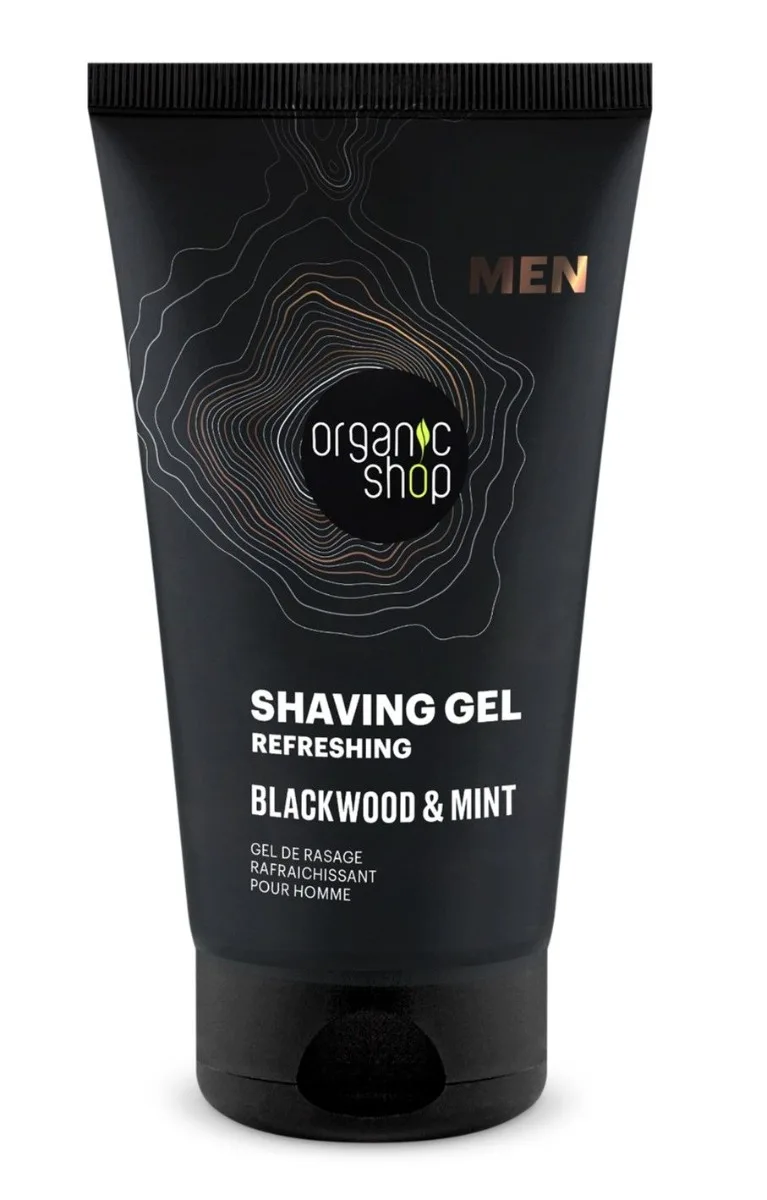 Gel de ras cu menta Blackwood, 150ml, Organic Shop — preț și oferte