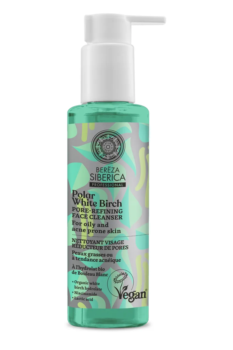 Gel pentru curatare faciala Polar White Birch, 145ml, Natura Siberica — preț și oferte