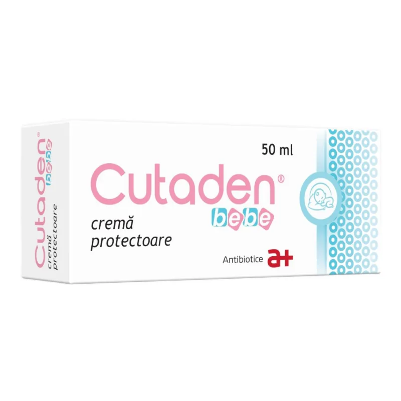 Crema protectoare Cutaden Bebe, 50 ml, Antibiotice SA — preț și oferte