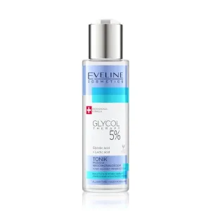 Tonic impotriva imperfectiunilor Glycol Therapy 5%, 110ml, Eveline Cosmetics