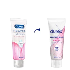 Lubrifiant Naturals Extra Sensitive, 100ml, Durex