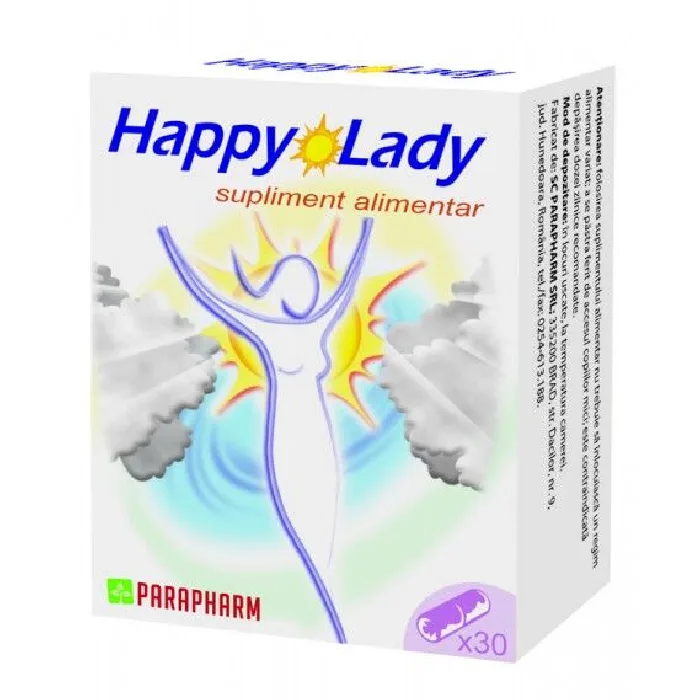 Happy Lady, 30 capsule, Parapharm — preț și oferte