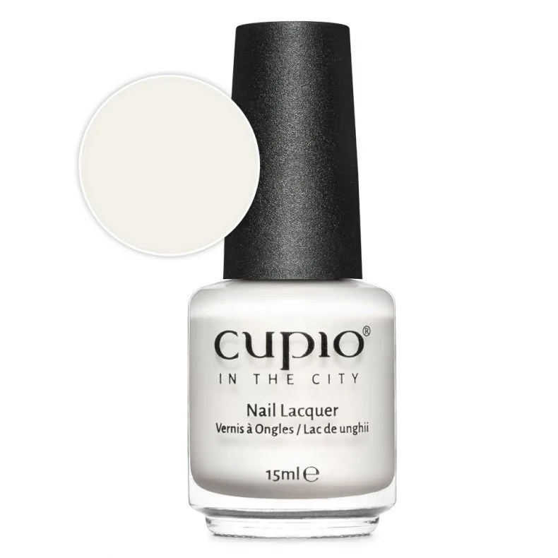 Lac de unghii in the City French Milky White, 15ml, Cupio — preț și oferte