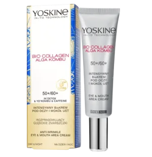 Crema antirid pentru zona ochilor Bio Collagen Alga Kombu 50+/60+,15ml, Yoskine