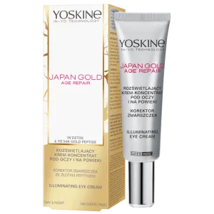 Crema iluminatoare pentru ochi de zi si noapte Japan Gold, 15ml, Yoskine