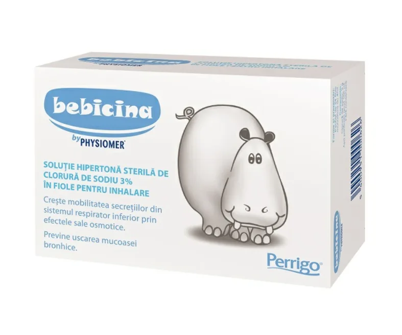 Ser fiziologic hipertonic 3% Bebicina, 24 fiole, Perrigo — preț și oferte