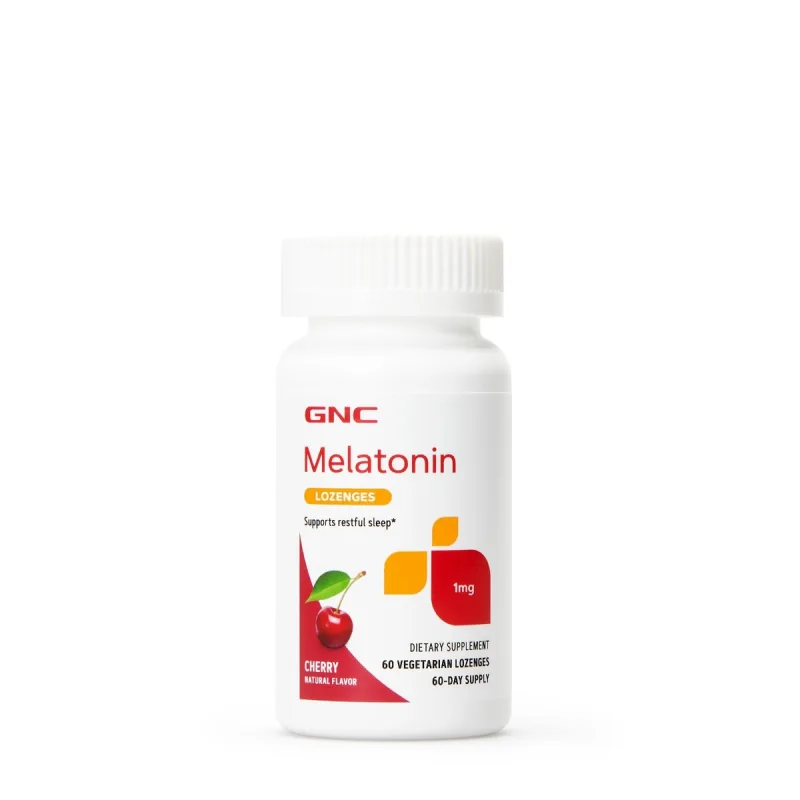 Melatonina 1mg Sublingual, 60 tablete, GNC — preț și oferte