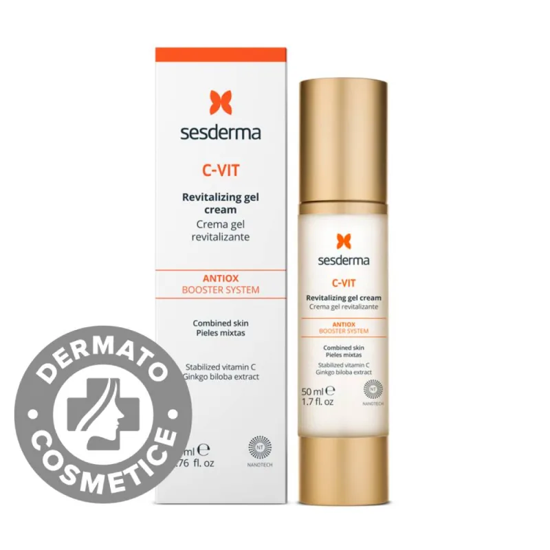 Crema-gel revitalizanta C-Vit, 50ml, Sesderma — preț și oferte