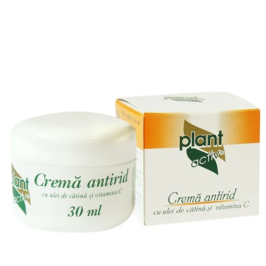 Crema antirid cu Ulei de catina si Vitamina C, 30ml, Plant Activ — preț și oferte