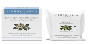 L'Erbolario Servetele demachiante 006, 20 bucati