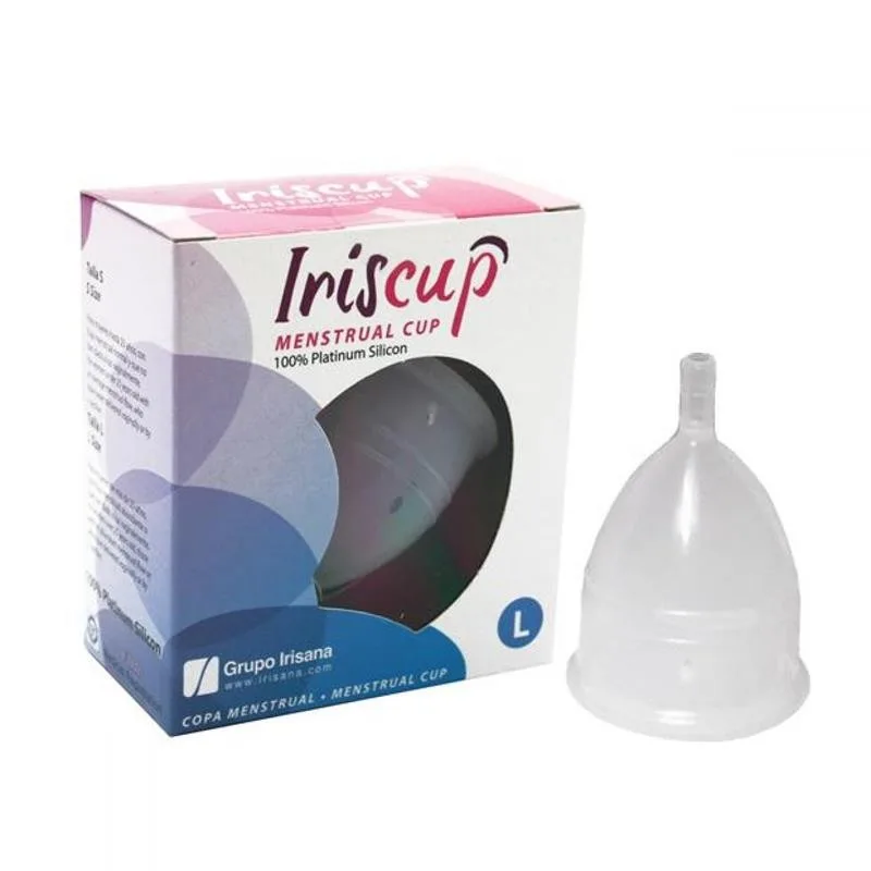 Cupa menstruala Marimea L Transparenta, 1 bucata, Iriscup — preț și oferte
