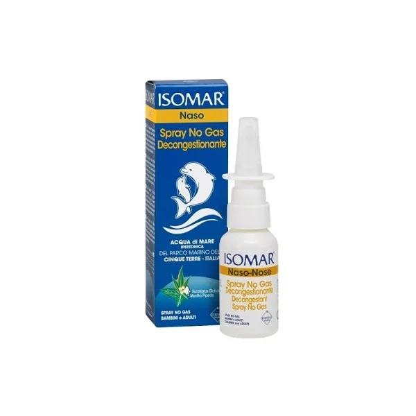 Spray decongestionant pentru nas fara gaz Isomar, 30ml, Euritalia — preț și oferte