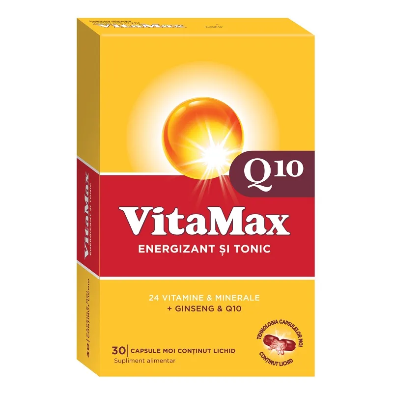 Vitamax Q10, 30 capsule moi, Perrigo — preț și oferte