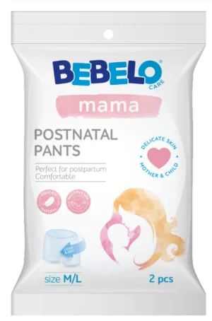 Bebelo Mama Postnatal Pants marimea M/L, 2 bucati