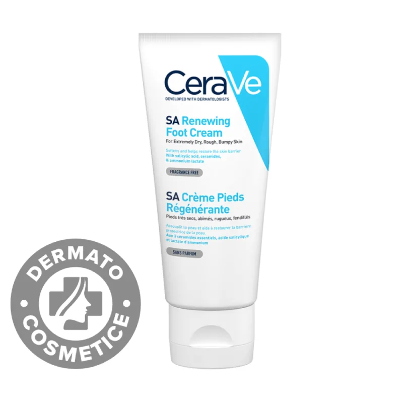 Crema hidratanta pentru picioare piele foarte uscata si aspra, 88ml, CeraVe — preț și oferte