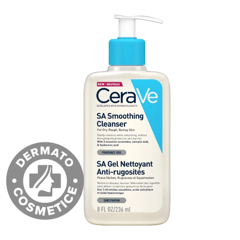 Gel de curatare S.A. pentru fata si corp piele uscata si aspra cu rugozitati, 236ml, CeraVe — preț și oferte