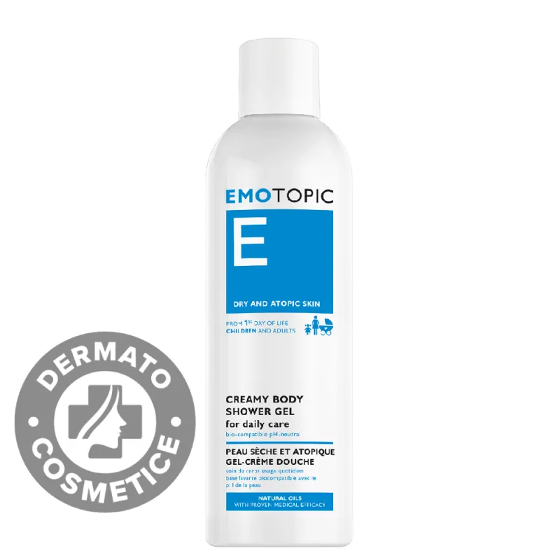 Gel de spalare pentru corp cu pH neutru Dry and Atopic E, 400ml, Pharmaceris — preț și oferte