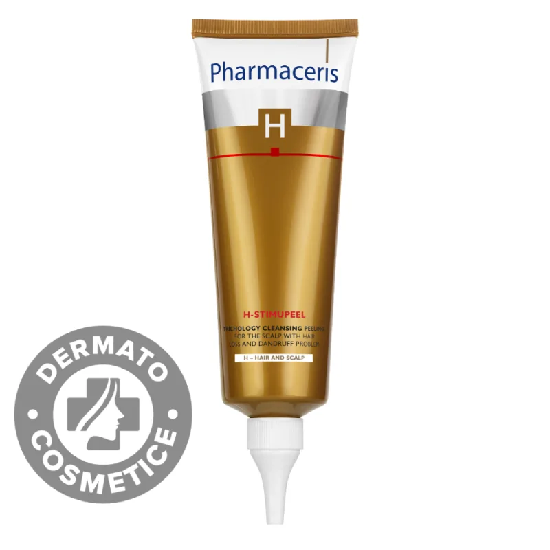 Peeling curatare pentru scalp cu matreata si caderea parului Stimupeel H, 125ml, Pharmaceris — preț și oferte