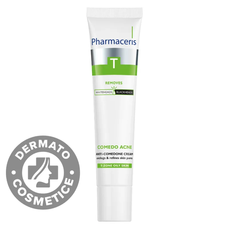 Crema anti-acnee Comedo-Acne T, 40ml, Pharmaceris — preț și oferte