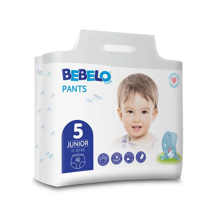 Bebelo Scutece Chilotel Junior Numarul 5, 40 bucati — preț și oferte