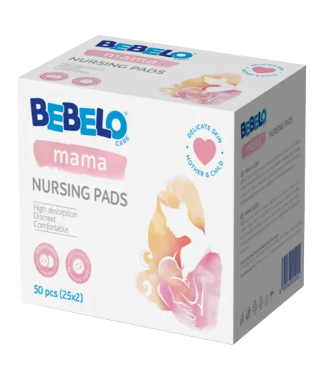 Bebelo Mama Tampoane pentru san, 50 bucati​ — preț și oferte