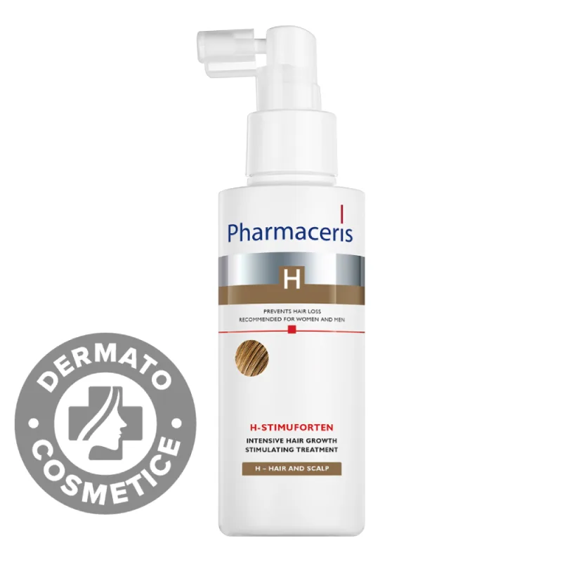 Tratament intensiv pentru stimularea cresterii parului Stimuforten H, 125ml, Pharmaceris — preț și oferte