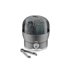 Sterilizator biberoane cu abur fierbinte in 10 minute Vapomat S 36021, 6 biberoane, Reer