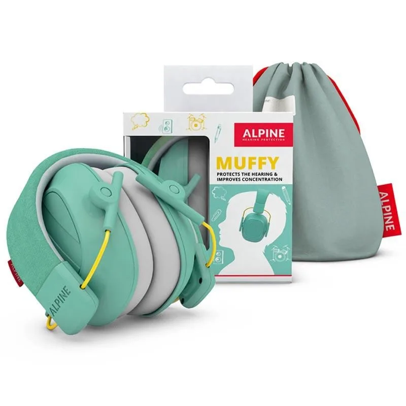 Casti antifonice pliabile pentru copii de la 5-16 ani SNR 25 Muffy Kids Mint ALP26474, 1 bucata, Alpine — preț și oferte