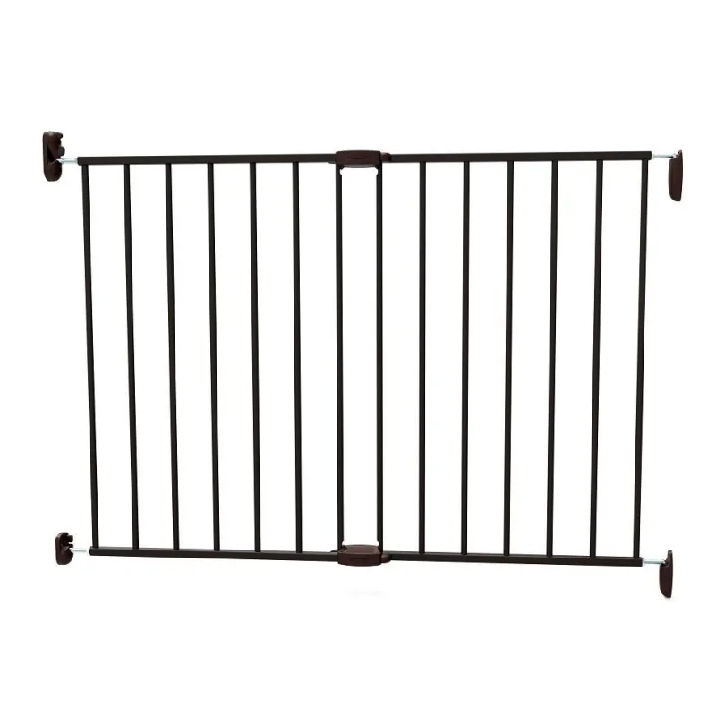 Poarta extensibila metal negru 62-102cm, 1 bucata, Noma — preț și oferte