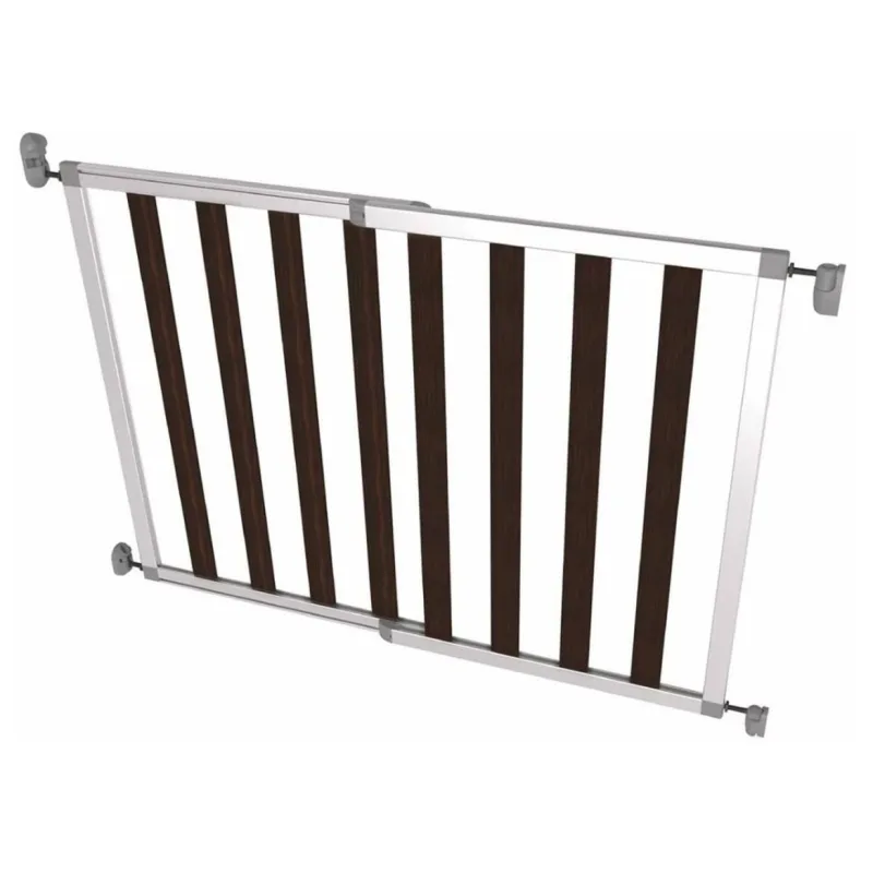 Poarta extensibila din aluminiu si lemn 62-104cm Ikon Pure, 1 bucata, Noma — preț și oferte
