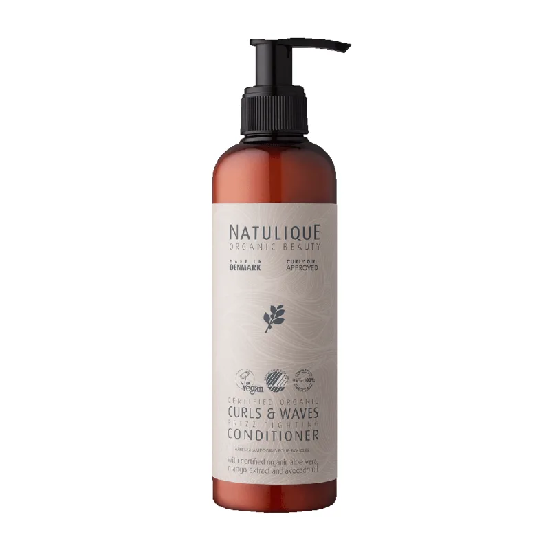 Balsam organic pentru parul cret si refacerea buclelor Curls&Waves, 250 ml, Natulique — preț și oferte